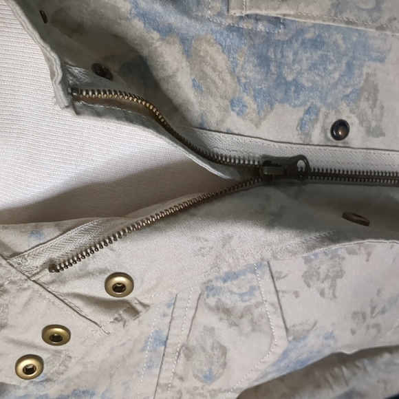 CHAPS* Ralph Lauren size M long sleeve 100 cotton drawstring waist snap front 4 - Picture 7 of 14